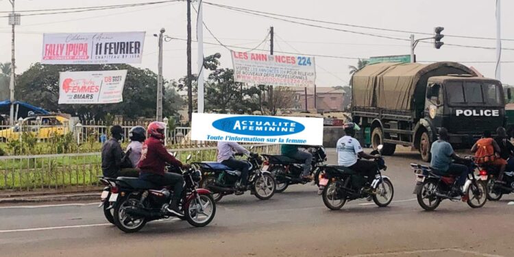 Manifestations du 16 février : les activités économiques au ralenti sur l&rsquo;autoroute Fidèle Castro 