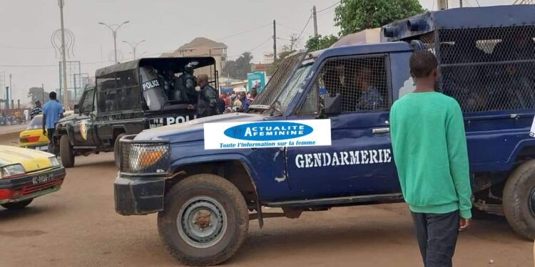 Manifestation du FNDC: voici le constat sur  l&rsquo;axe le Prince 