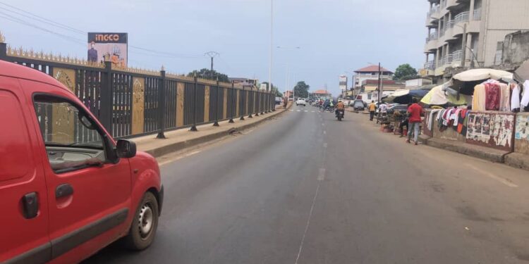 Manifestation des forces vives: voici le constat sur l&rsquo;autoroute Fidèle Castro