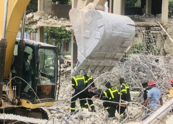 Effondrement d&rsquo;immeuble à Matoto: trois corps retrouvés