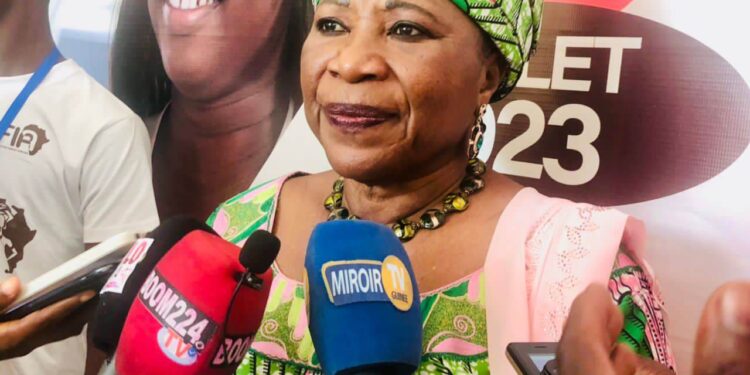 Makalé Camara: « Je dis aux femmes de prendre toute leur place au sein de la gestion des affaires publiques »