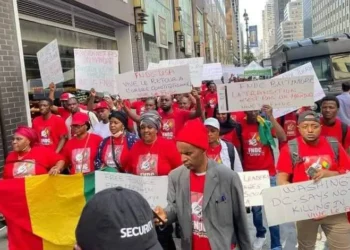 Mamadi Doumbouya à la 78ème Assemblée générale de l&rsquo;ONU: l&rsquo;union des Femmes pour le retour à l&rsquo;ordre constitutionnel annonce une manifestation
