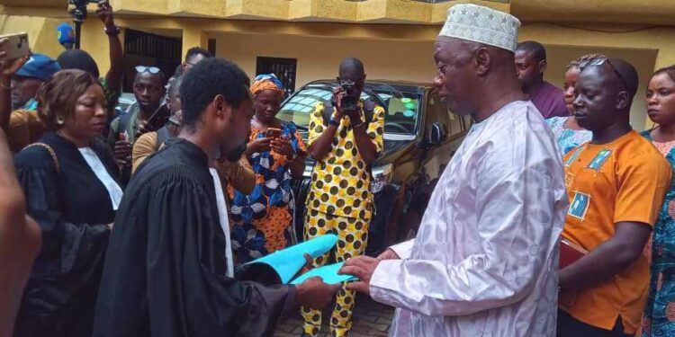 Sit-in des magistrats à Conakry: voici les 12 points de revendications 