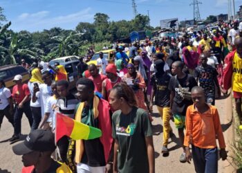 Conakry : les jeunes de l’axe célèbrent la fête de l’indépendance