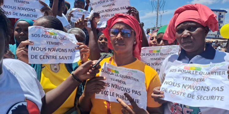 Célébration du 2 octobre: des femmes de Yembeya réclament des infrastructures publiques