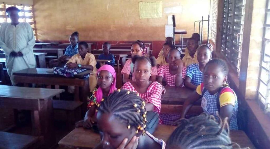 Boké : reprise morose des cours dans les écoles de la commune urbaine