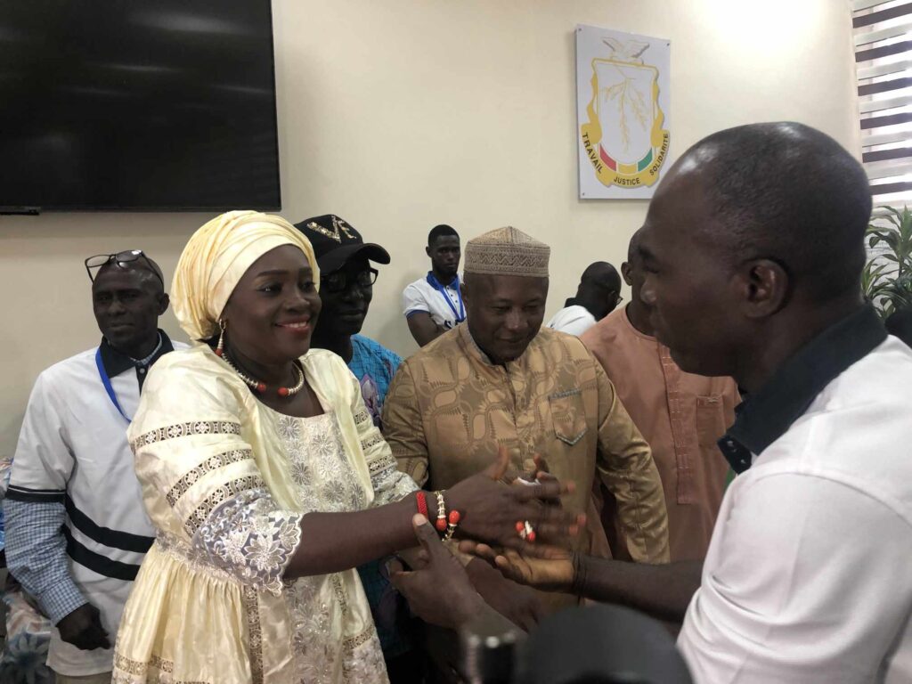 7ème congrès du SLECG: Kadiatou Bah reconduite pour un mandat de 5 ans