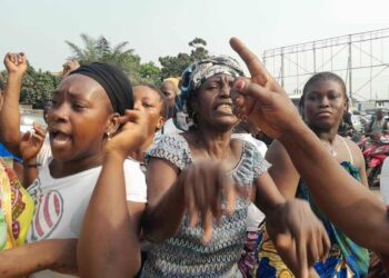 Kaloum: des femmes manifestent contre la gouverneure de la ville de Conakry