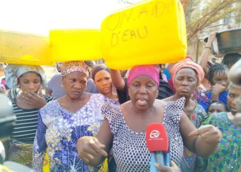 Gbessia/Cité de l’air : des femmes réclament de l’eau potable dans les ménages
