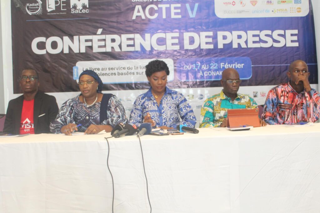 Acte V du Salon de la lecture : la commissaire générale, Kadiatou Kaba annonce les couleurs