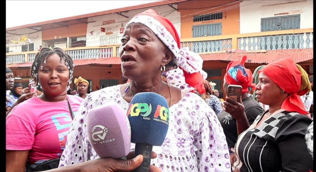 Kindia : Les femmes du grand marché manifestent encore pour réclamer de la place