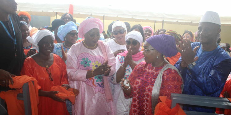 Conakry : inauguration d’une Maison de la Solidarité Féminine