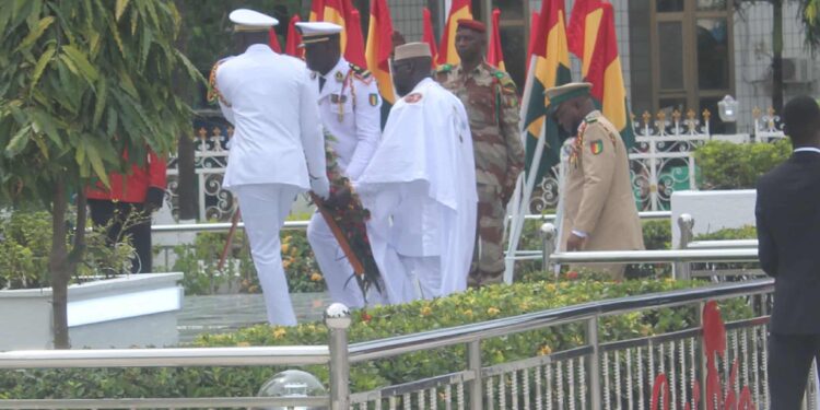 67 ans d’indépendance : Général Doumbouya rend hommage aux Martyrs