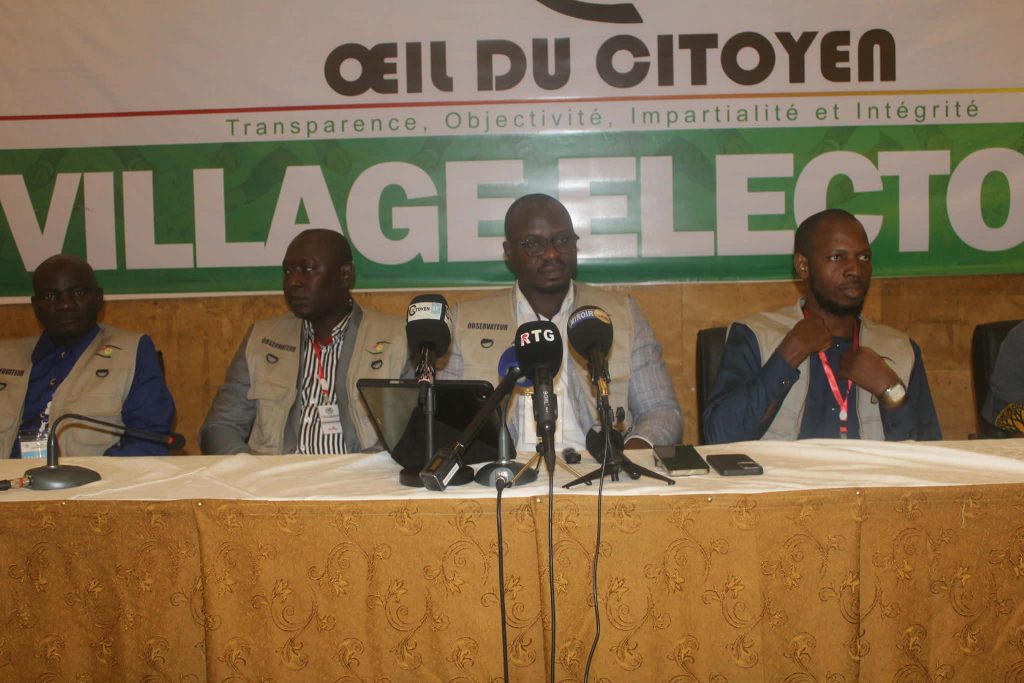 Élection présidentielle en Guinée : La société civile salue un bon démarrage technique mais déplore la faible présence des femmes
