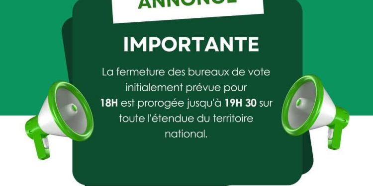 Élections 2026 : Le vote prolongé jusqu’à 19h30 sur tout le territoire