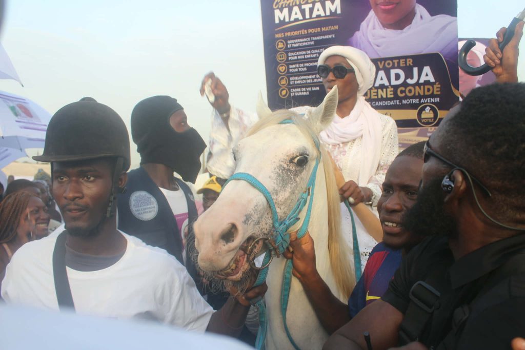 Campagne communale à Matam : Hadja Djènè Condé promet une commune « moderne, propre et solidaire »