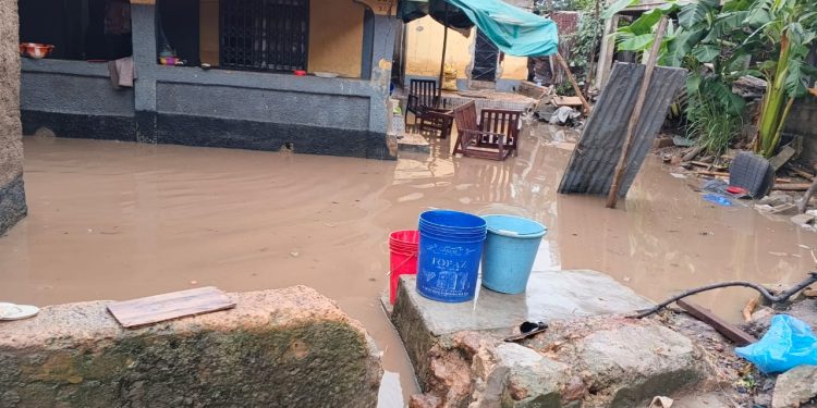 Kindia : Plusieurs quartiers sous les eaux, les femmes en première ligne face aux inondations
