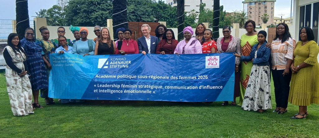Académie Politique des Femmes à Conakry : L’Afrique de l’Ouest prépare l’émergence d’une nouvelle génération de dirigeantes
